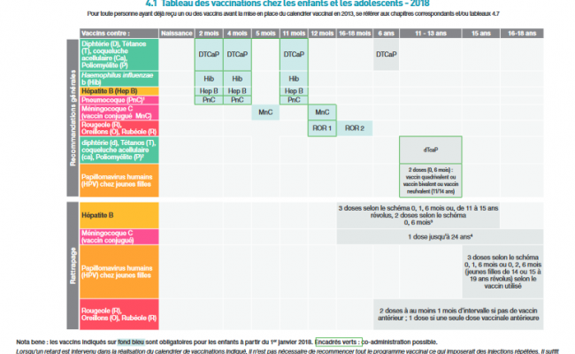 Calendrier Vaccinal 18 Creche Koalakids Fr